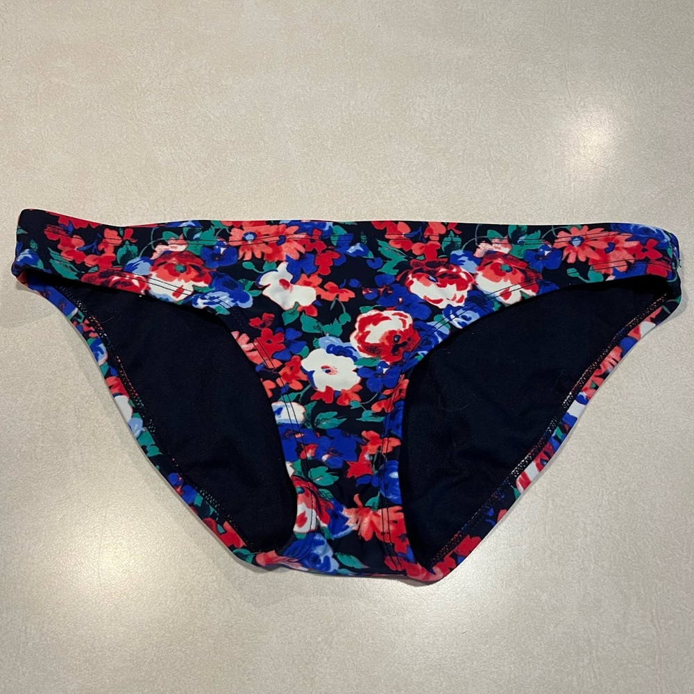 Xhilaration Floral Swim Bikini Top & Bottom Medium - Picture 4 of 6